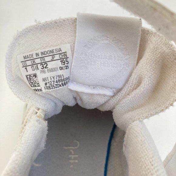 Adidas Forum Low Shoes in white size 1 - Picture 6 of 9